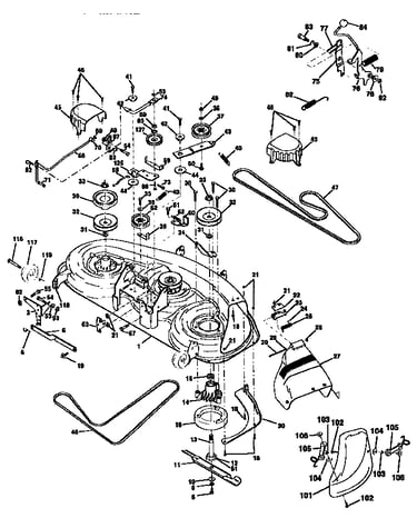 Mower deck