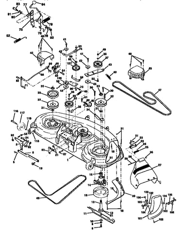 Mower deck