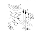 Craftsman 917258260 seat assembly diagram
