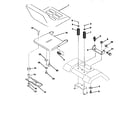 Craftsman 917258160 seat assembly diagram