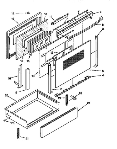 Door and drawer