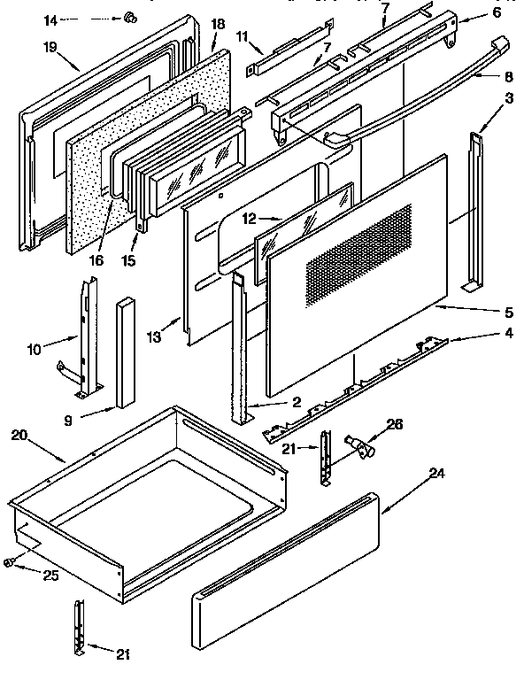 DOOR AND DRAWER