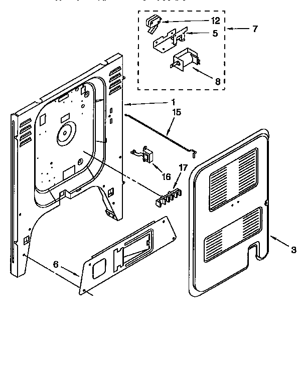 Rear chassis