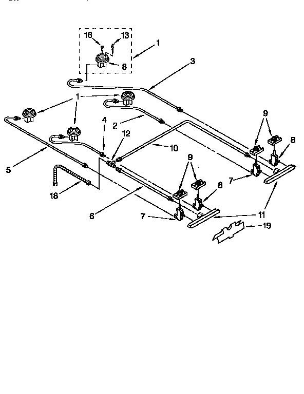 Cooktop burner