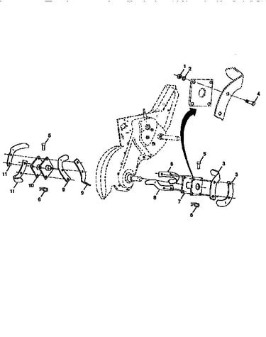 Tine assembly