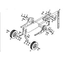 Craftsman 917292460 wheel and depth stake assembly diagram