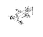 Craftsman 917292450 wheel and depth stake assembly diagram