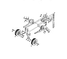 Craftsman 917292360 wheel and depth stake assembly diagram