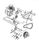Belt guard and pulley assembly