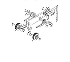 Craftsman 917292350 wheel and depth stake assembly diagram