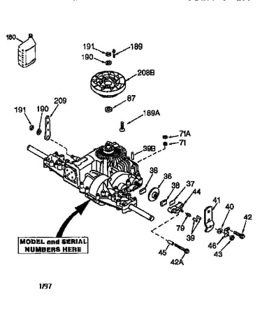Transaxle 205-027b (71/917)