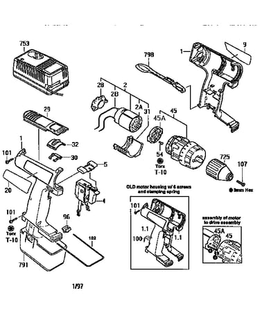 9.6v drill/driver