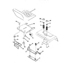 Craftsman 917258880 seat assembly diagram