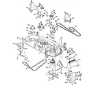 Craftsman 917258880 mower deck diagram