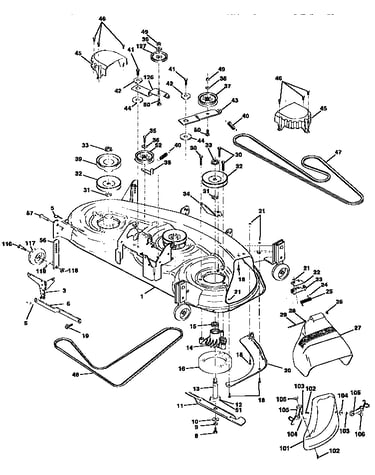 Mower deck