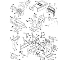 Craftsman 917258900 chassis and enclosures diagram