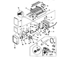 Frigidaire FRS24WSCB4 ice maker diagram