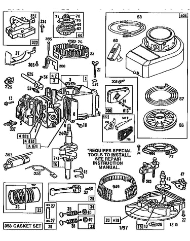 Engine (71, 500) 98902-0404-02