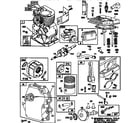 Briggs & Stratton 134202-0114-01 engine (71,500) 134204-0114-01 diagram