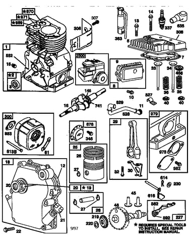 Engine (71,500) 134204-0114-01