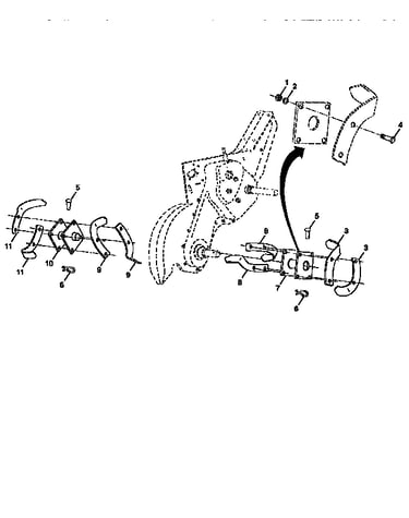 Tine assembly
