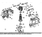 Craftsman 315175010 field and armature assembly diagram