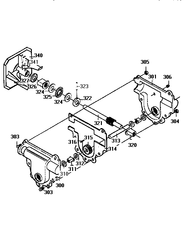 Gear case assembly