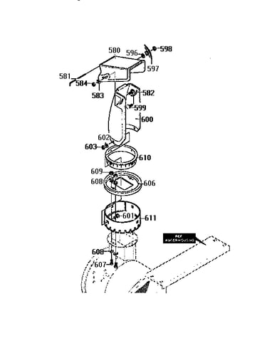 Discharge chute assembly