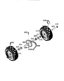 Wheels assembly