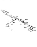 Chute crank assembly