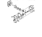 Dynamark G2814000 gear case assembly diagram