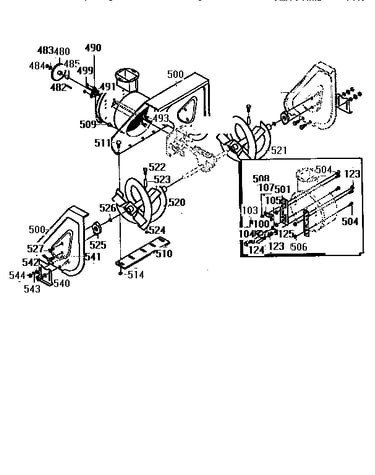 Auger housing assembly
