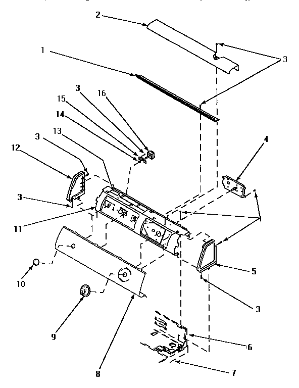 Control hood and controls