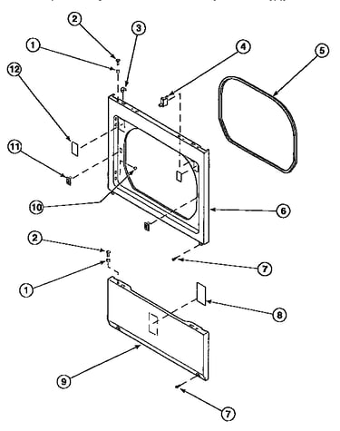 Lower access and front panel