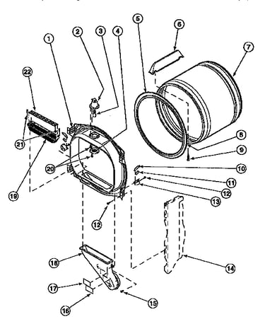 Front bulkhead/cylinder