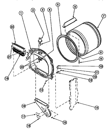 Front bulkhead/cylinder