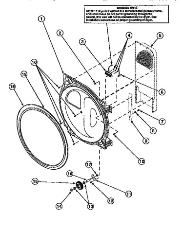 Rear bulkhead/terminal block