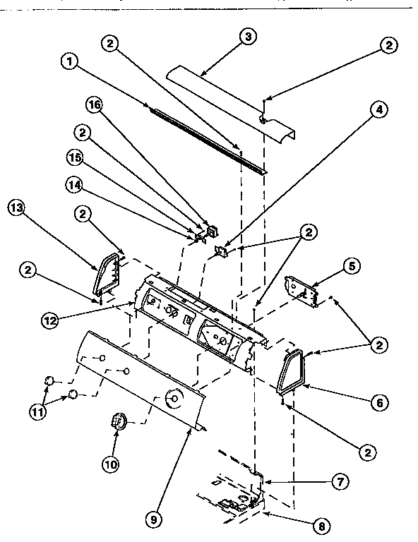Control hood and controls