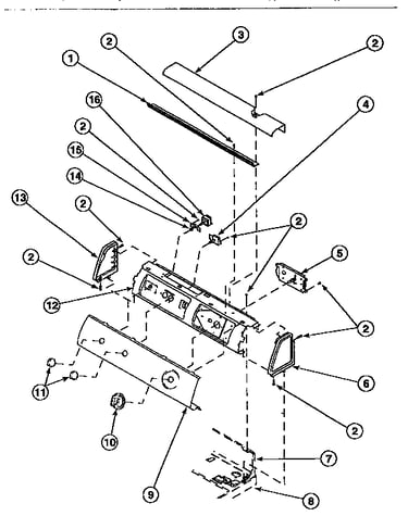 Control hood and controls