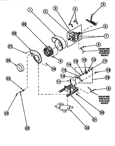 Motor, exhaust fan and belt