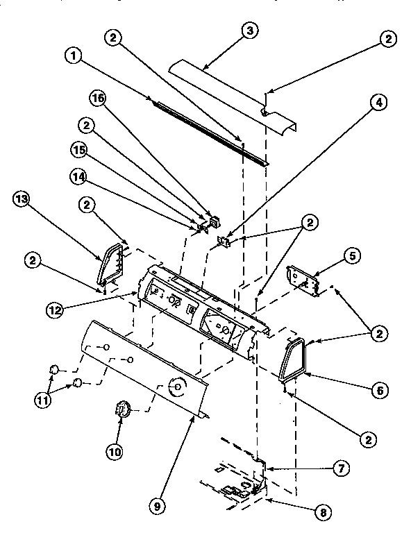 Control hood and controls