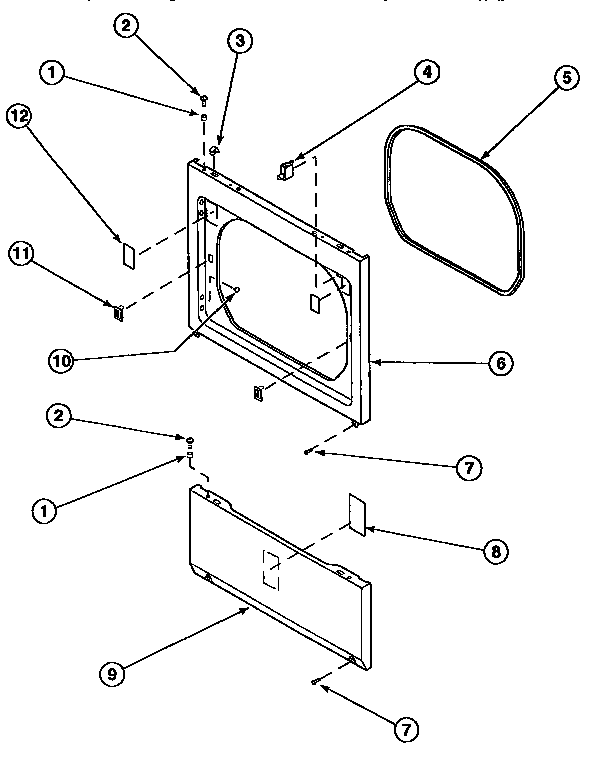 LOWER ACCESS AND FRONT PANEL