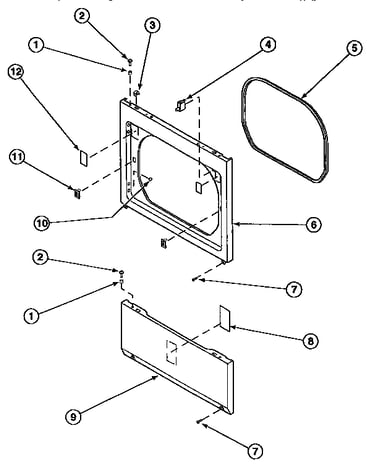 Lower access and front panel
