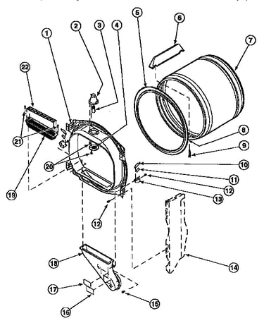 Front bulkhead/cylinder