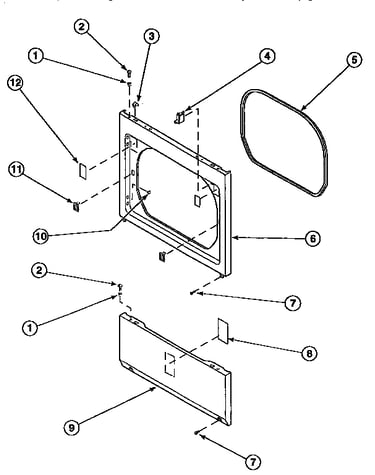 Lower access and front panel