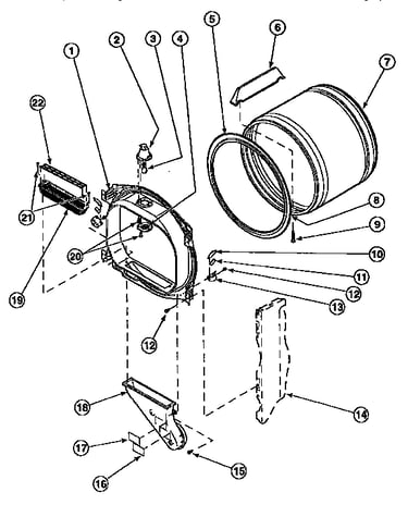Front bulkhead/cylinder
