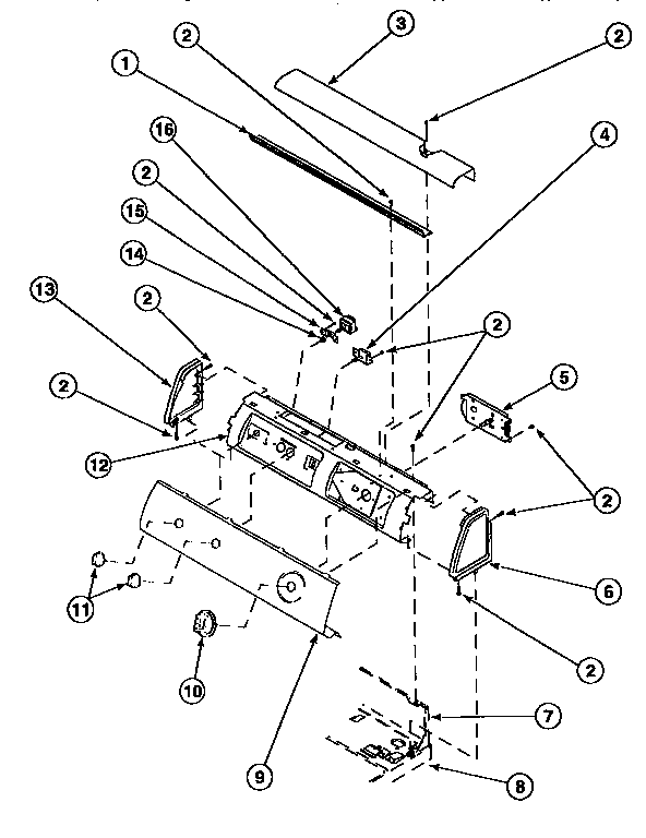 Control hood and controls