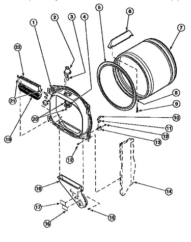 Front bulkhead/cylinder