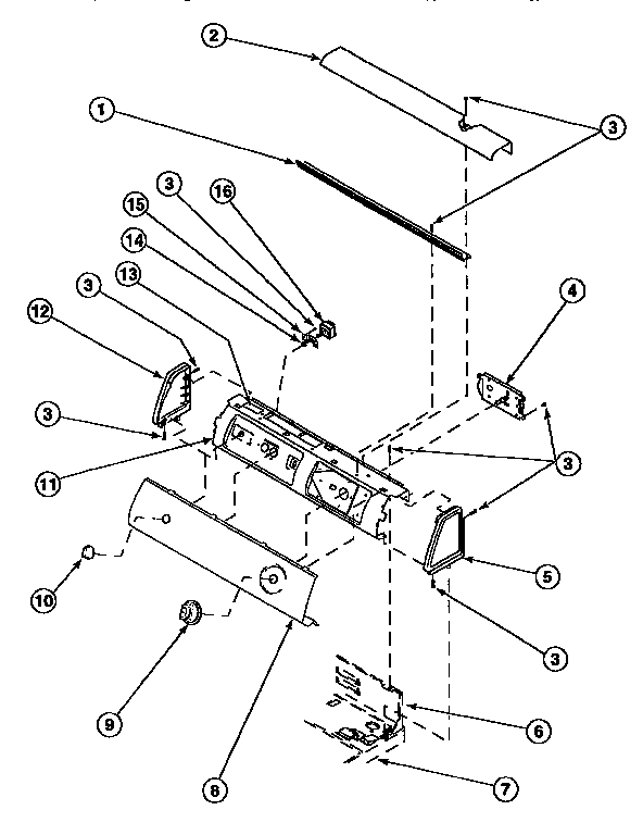 Control hood and controls