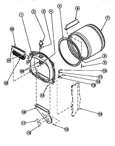Front bulkhead/cylinder